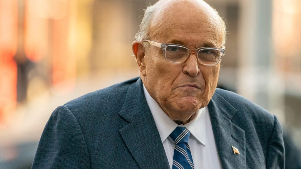 Rudy Giuliani hospitalized after New Hampshire car crash