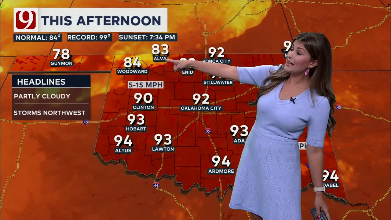 Severe storms possible for some with relief from the heat on the way! Your Wednesday forecast here.