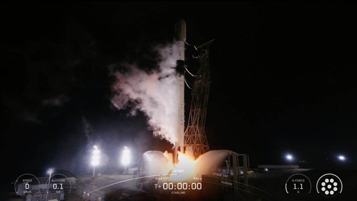 SpaceX launches 24 Starlink satellites to orbit from California on brand-new Falcon 9 rocket
