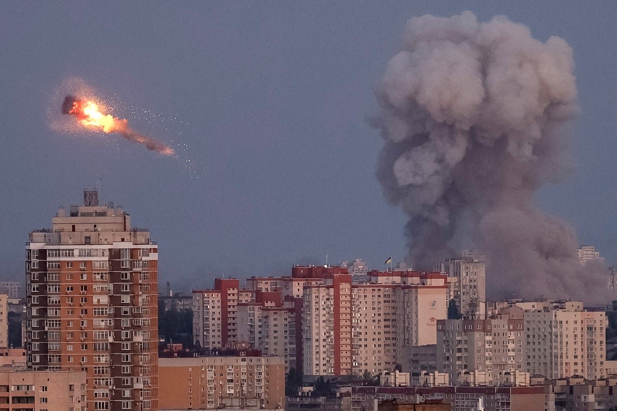 Ukraine Russia war live: Trump set to impose new sanctions after Putin’s largest air raid on Ukrainian government building kills four